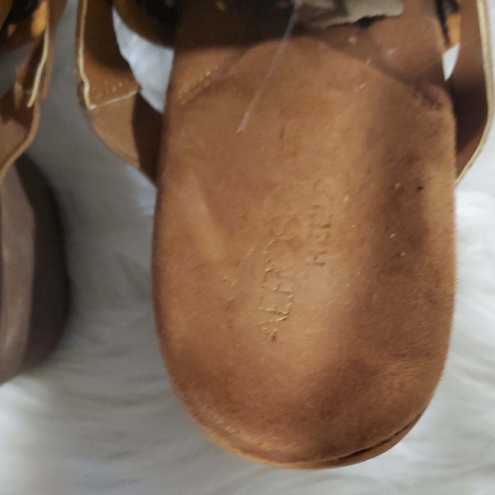 AEROSOLES Brown Laser-Cut Ankle Booties - Picture 9 of 14